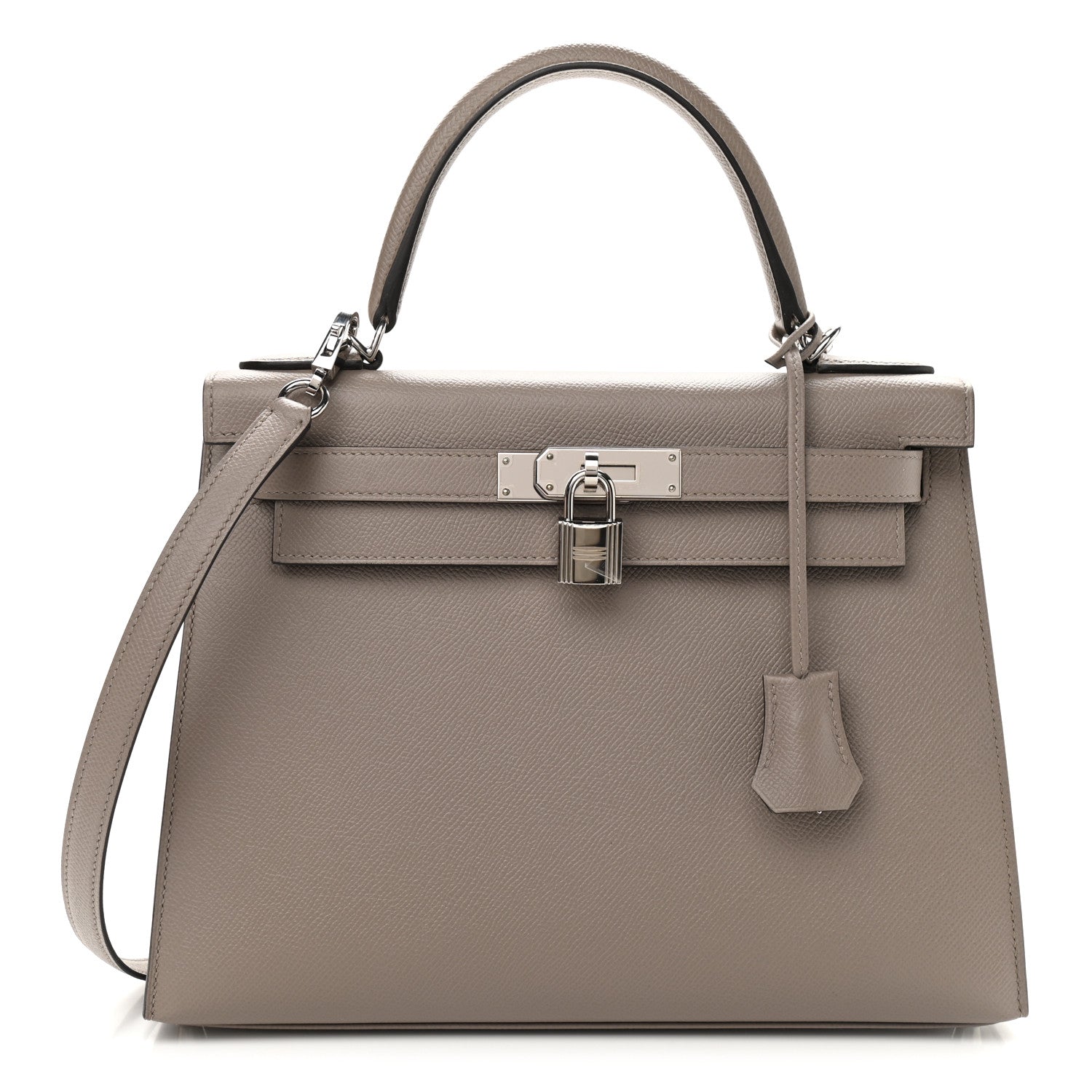 Hermes Epsom Kelly Sellier 28 Gris Asphalte 2 of 11