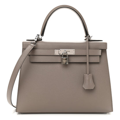 Hermes Epsom Kelly Sellier 28 Gris Asphalte 2 of 11
