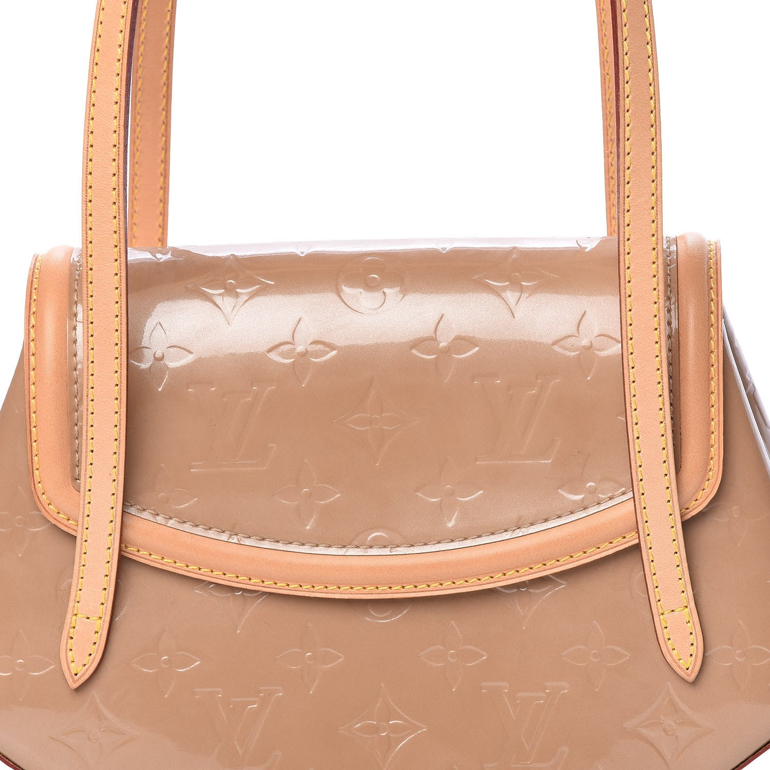 Louis Vuitton Vernis Biscayne Bay PM Noisette 9 of 11