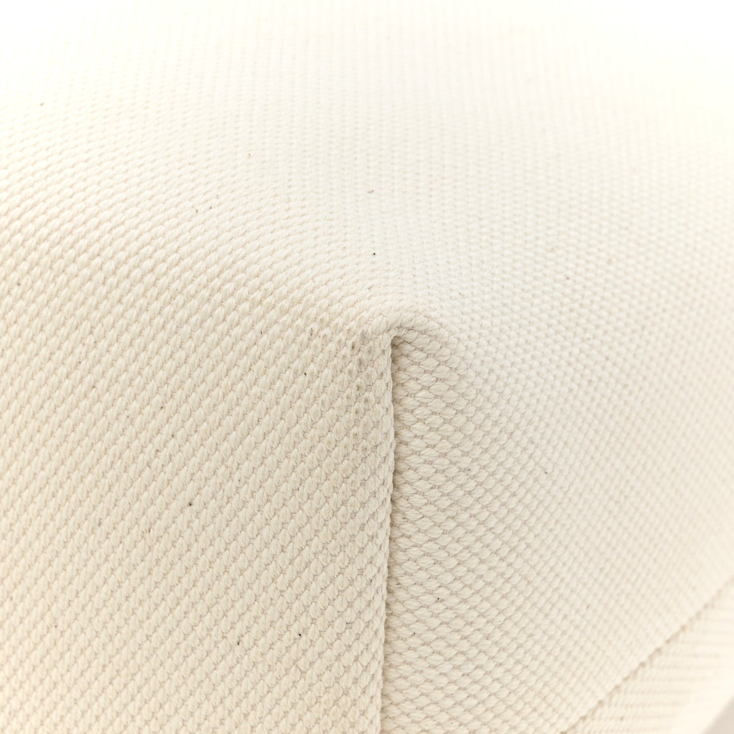 Celine Canvas Calfskin Logo Print Horizontal Cabas Natural Tan 11 of 13