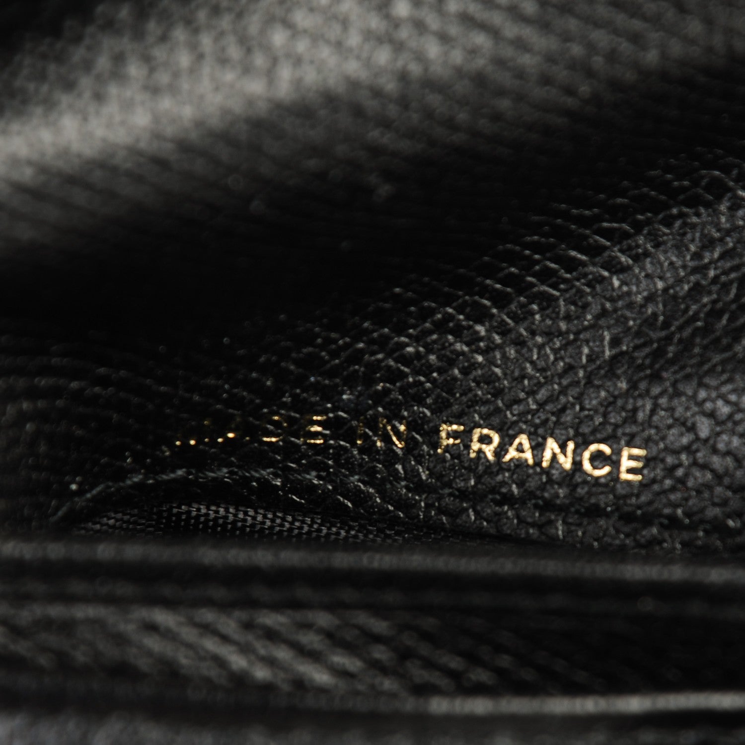 Chanel Grained Calfskin CC Button Bi-Fold Wallet Black 7 of 8