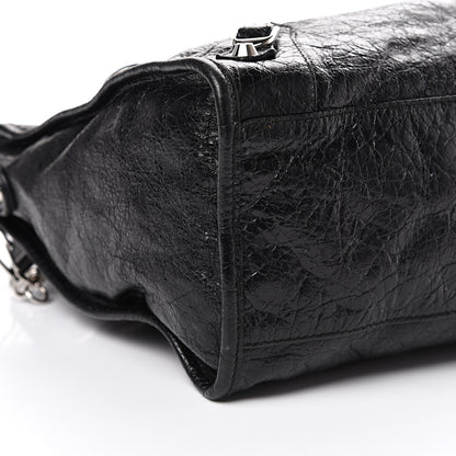 Balenciaga Agneau Classic Silver Hardware City Black 8 of 10