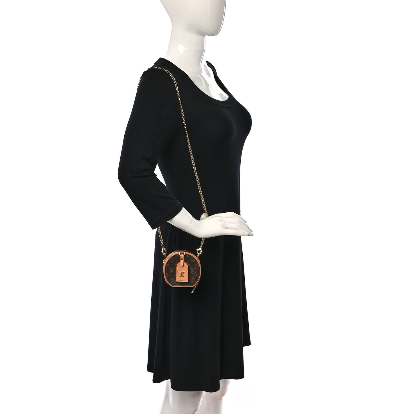 Monogram Boite Chapeau Necklace