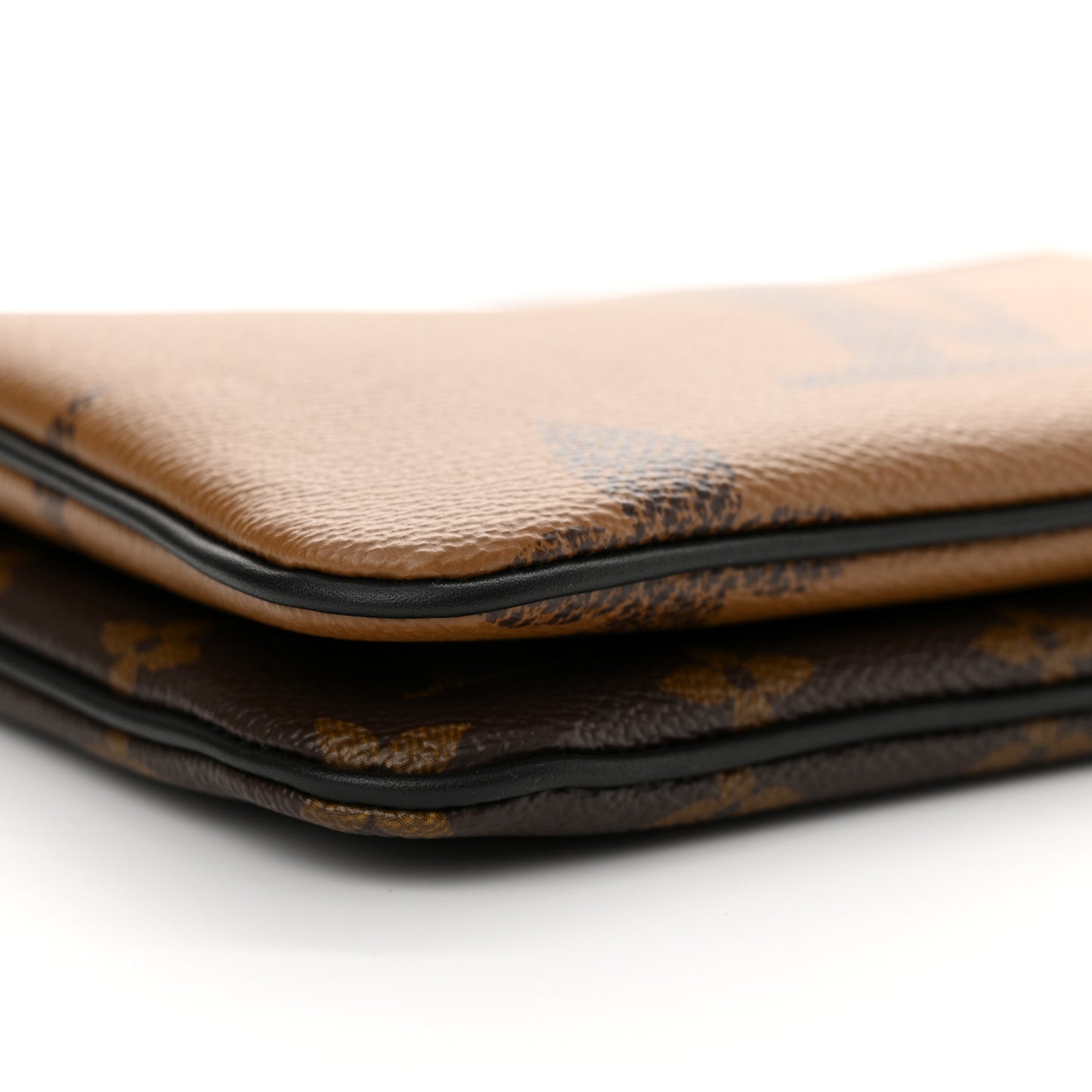 Reverse Monogram Giant Double Zip Pochette