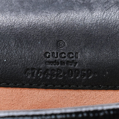 Gucci Velvet GG Monogram Super Mini Dionysus Shoulder Bag Blue Beige Black 9 of 11
