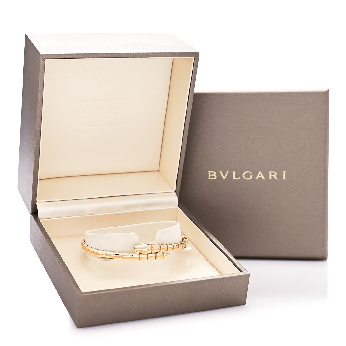 18K Yellow Gold Serpenti Viper Bracelet L