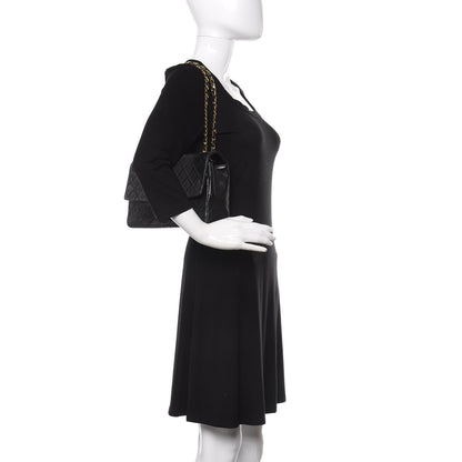 Chanel Lambskin Quilted Medium Single Flap Black 2 of 15