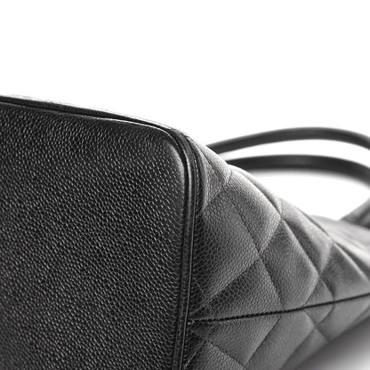 Chanel Caviar Quilted Medallion Tote Black 10 of 14
