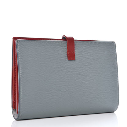 Celine Grained Calfskin Large Multifunction Strap Wallet Storm 3 of 6