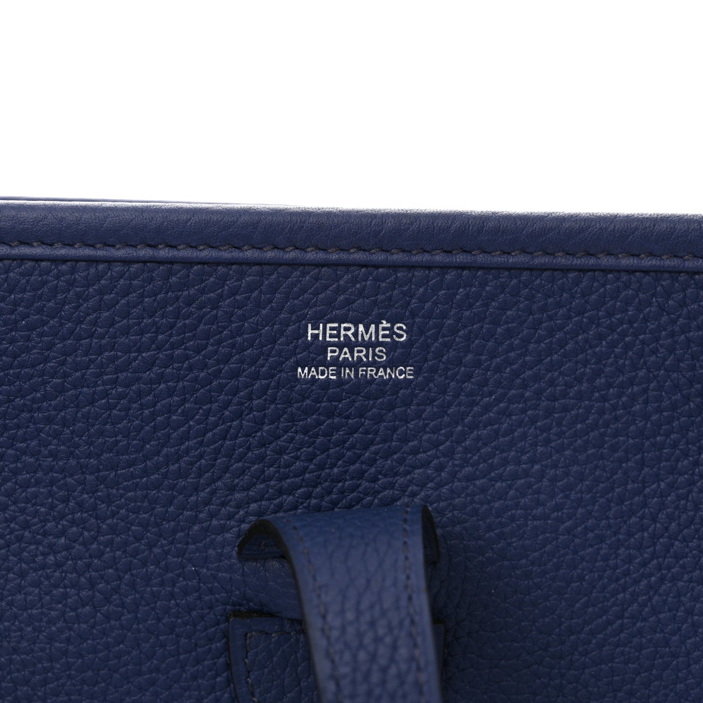 Taurillon Clemence Evelyne III PM Bleu Saphir