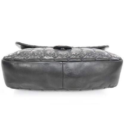 Chanel Lambskin Double Stitch Maxi Flap Black 5 of 12