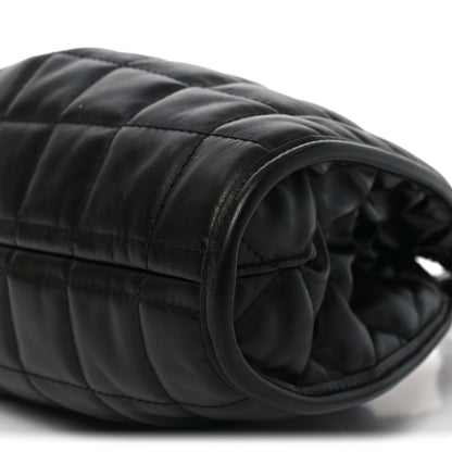 Gucci Calfskin Quilted Medium Deco Tote Bag Black 10 of 10