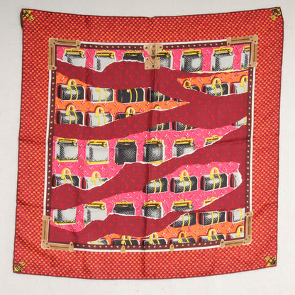 Louis Vuitton Silk Monogram Wallpaper Square Scarf 2 of 4