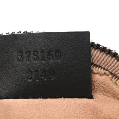 Gucci Calfskin Matelasse GG Marmont Round Coin Purse Black 7 of 7