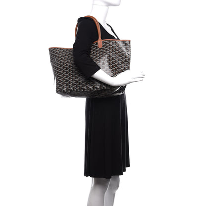 Goyard Goyardine Saint Louis PM Black Gold 2 of 9