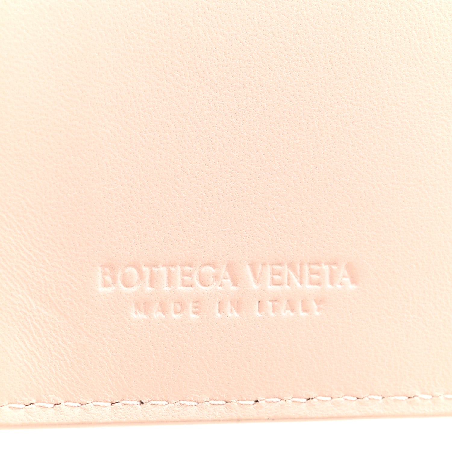 Bottega Veneta Nappa Maxi Intrecciato Card Holder Melon Washed 6 of 6