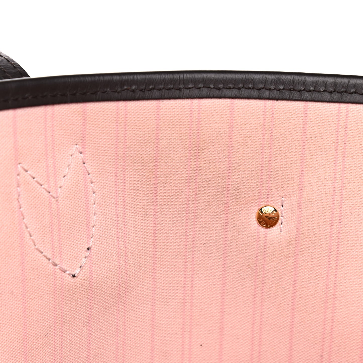 Damier Ebene Neo Neverfull MM Rose Ballerine