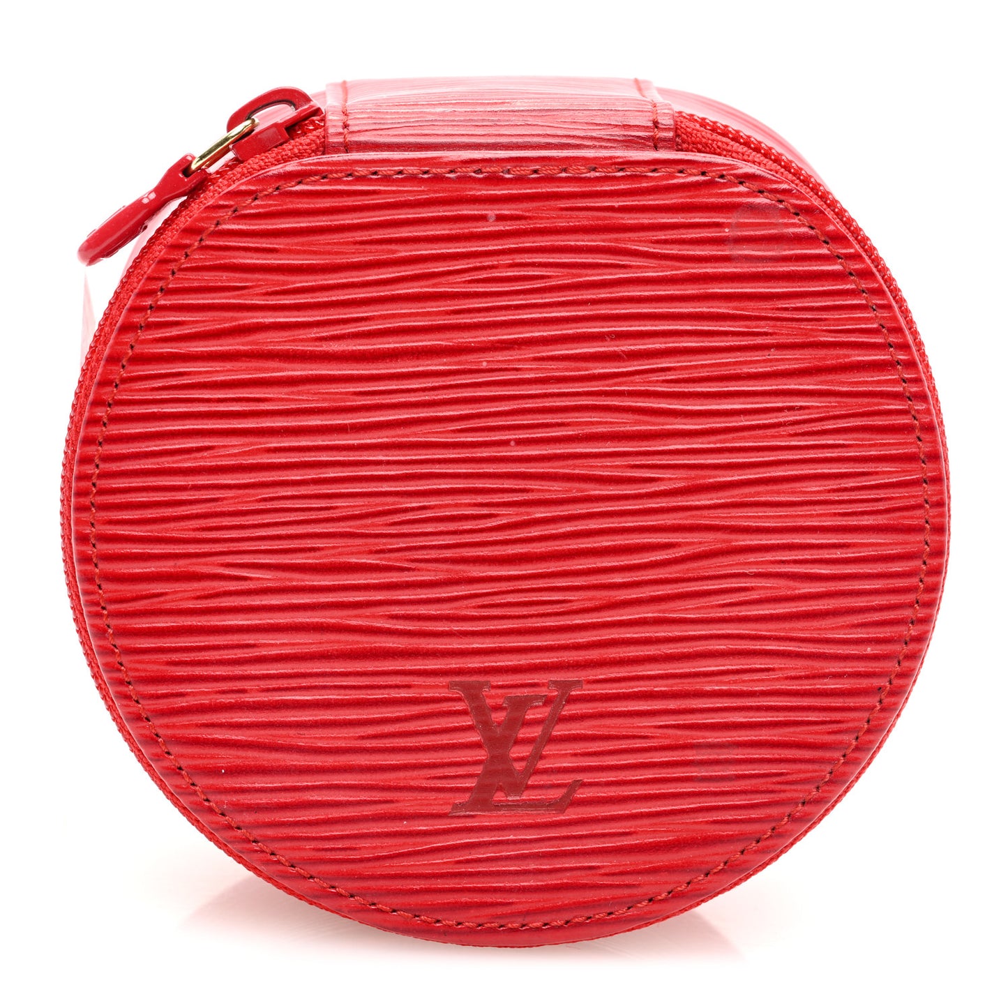 Epi Ecrin Bijoux 10cm Jewelry Box Case Red