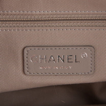 Chanel Iridescent Calfskin Quilted Small Sea Hit Tote Pink 7 of 11