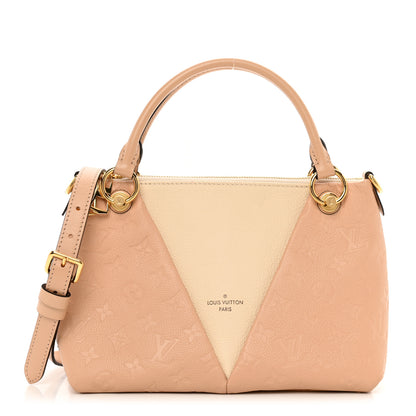 Louis Vuitton Empreinte V Tote BB Beige Rose Creme 1 of 9