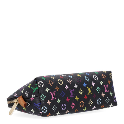 Louis Vuitton Monogram Multicolor Cosmetic Pouch Black Grenade 4 of 9