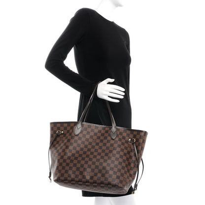 Louis Vuitton Damier Ebene Neverfull MM 2 of 7