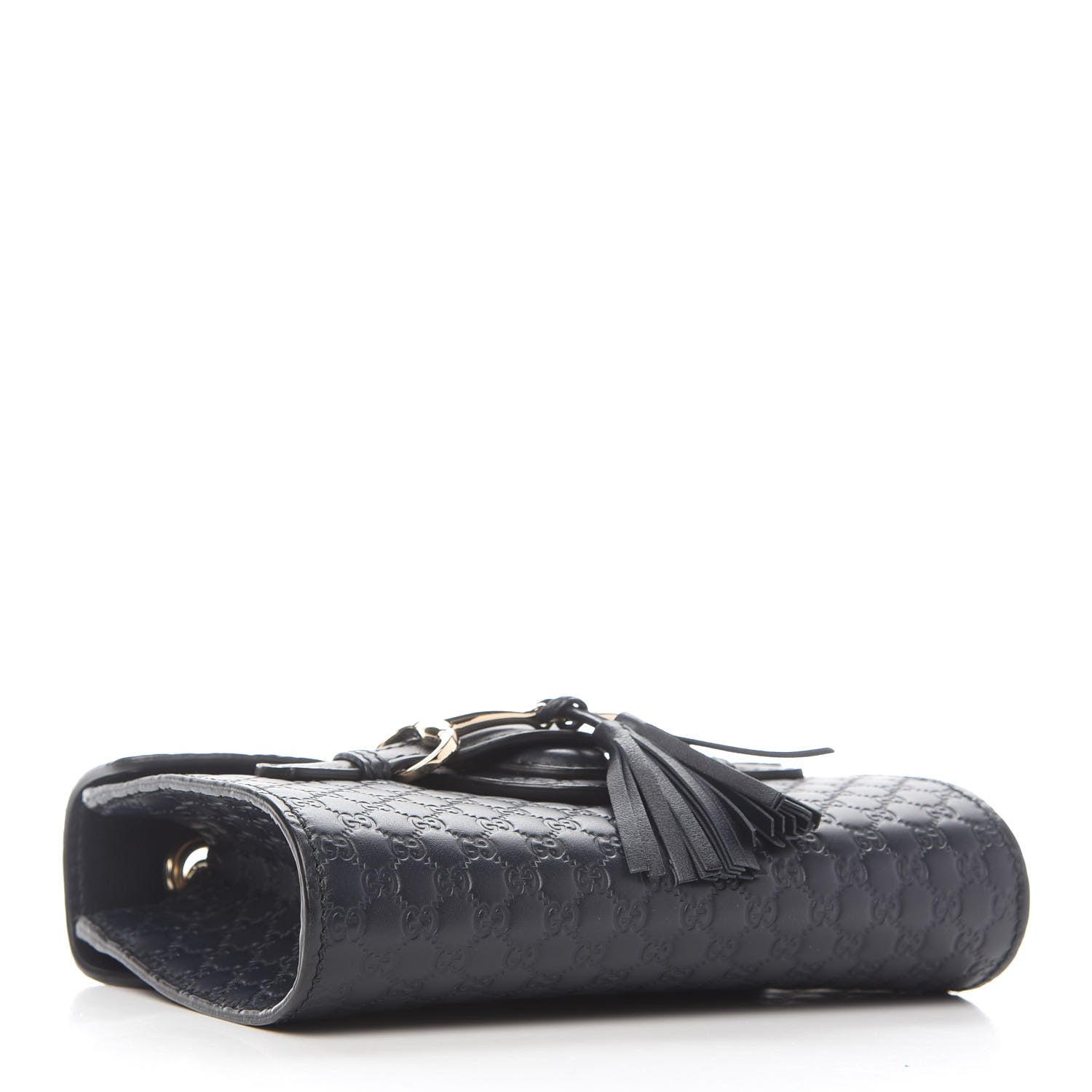 Gucci Microguccissima Mini Emily Chain Shoulder Bag Blue 4 of 9