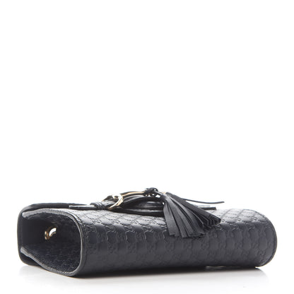 Gucci Microguccissima Mini Emily Chain Shoulder Bag Blue 4 of 9