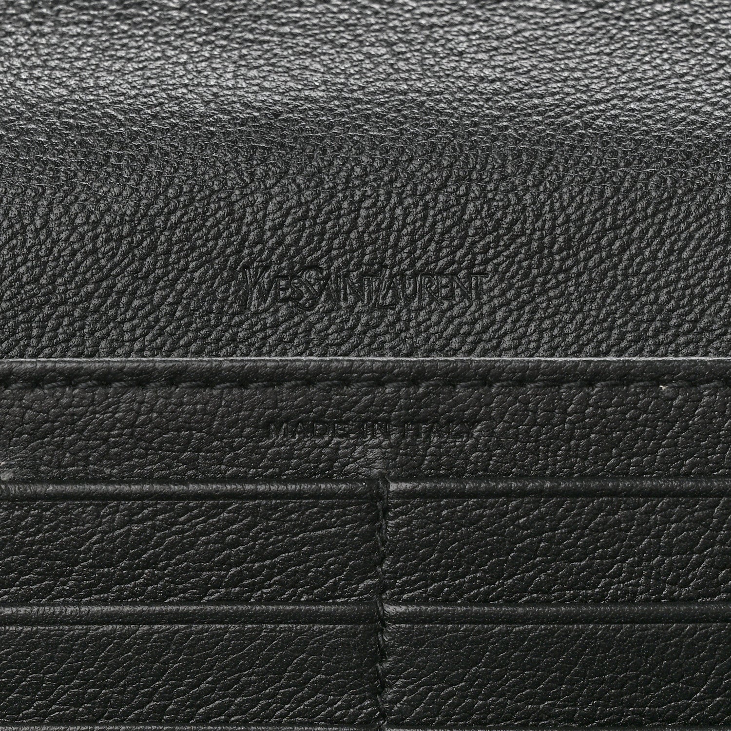 Saint Laurent Chevre Belle De Jour Flap Wallet Black 6 of 13