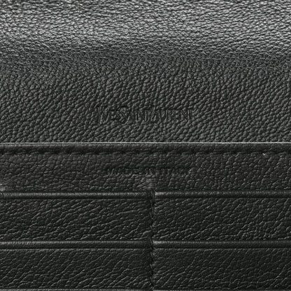 Saint Laurent Chevre Belle De Jour Flap Wallet Black 6 of 13