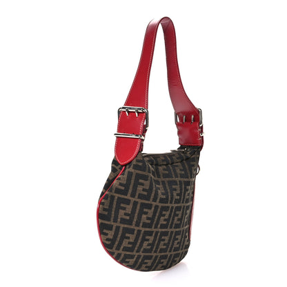 Fendi Zucca Oyster Tobacco Red 3 of 9