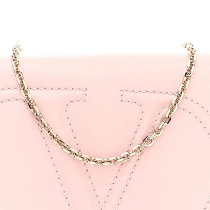 Valentino Garavani Calfskin VLogo Walk Mini Shoulder Bag Rose Quartz 8 of 11