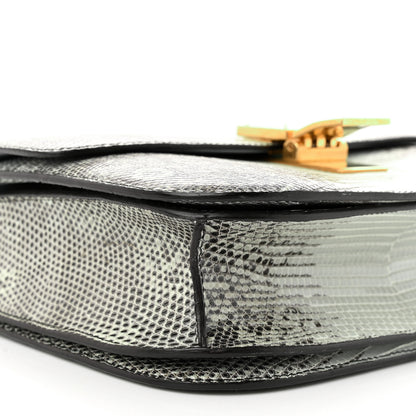 Celine Lizard Medium Classic Box Flap Bag Mineral 8 of 12