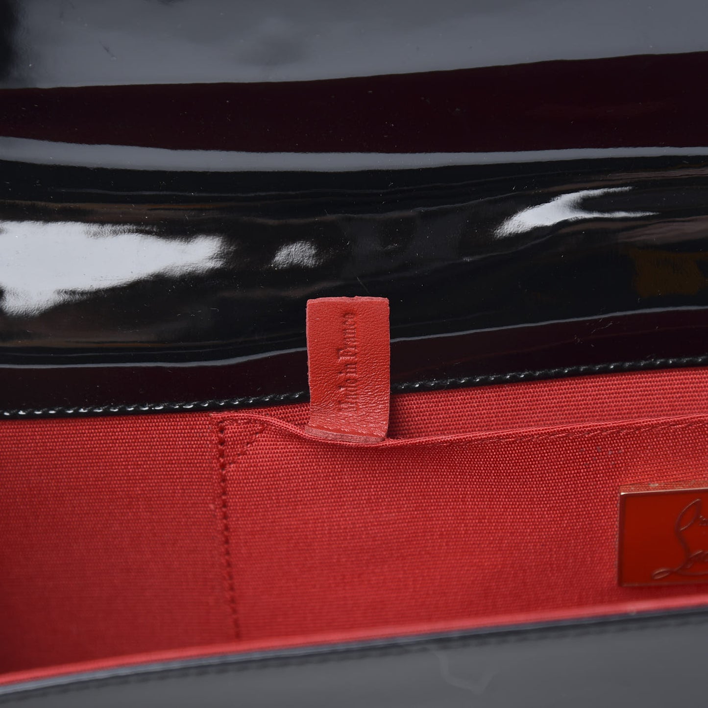 Patent Pigalle Clutch Black