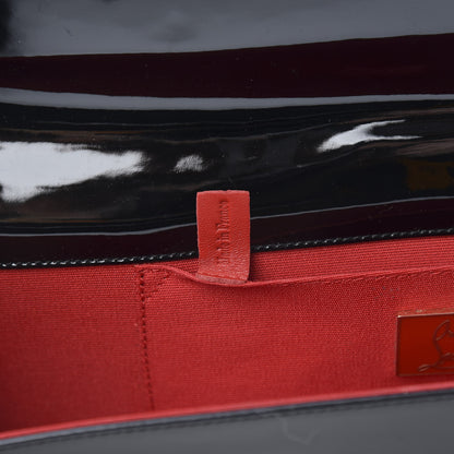 Christian Louboutin Patent Pigalle Clutch Black 7 of 9