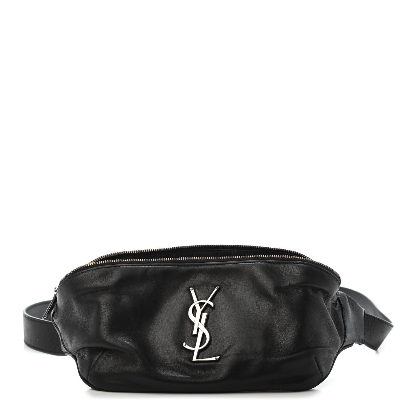 Calfskin Monogram Belt Bag Black