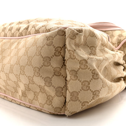 Gucci Monogram Web Diaper Bag Pink 10 of 16
