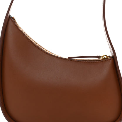 The Row Smooth Calfskin Half Moon Shoulder Bag Twany 7 of 9