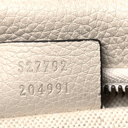 Gucci Grained Calfskin Small Logo Belt Bag White 7 of 10