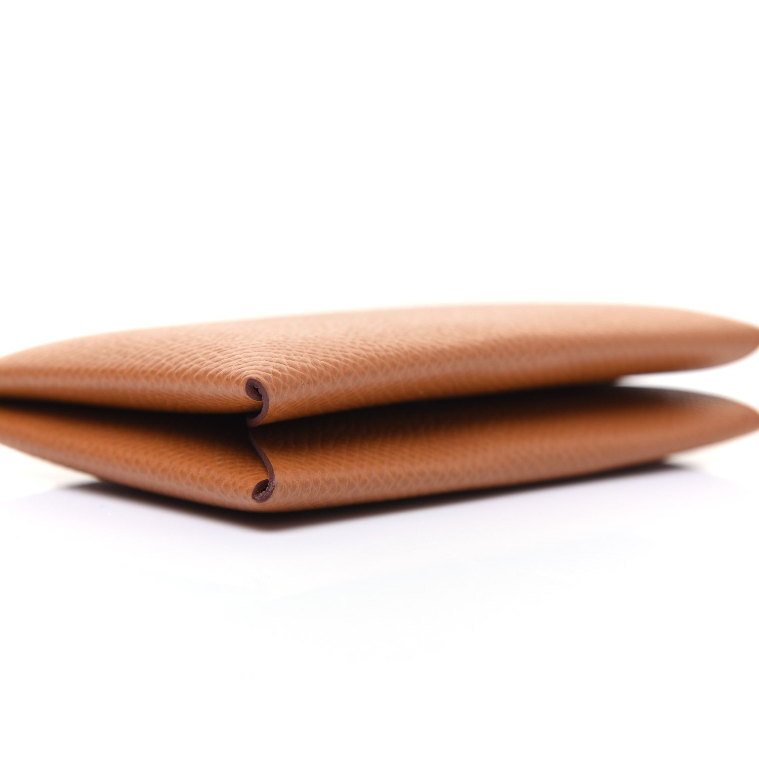 Hermes Epsom Calvi Card Case Gold 6 of 12