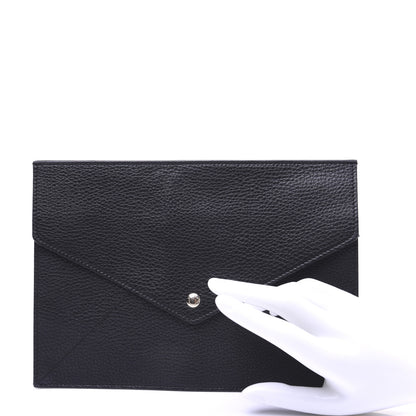 Gucci Pebbled Calfskin Soho Document Holder Black 2 of 15