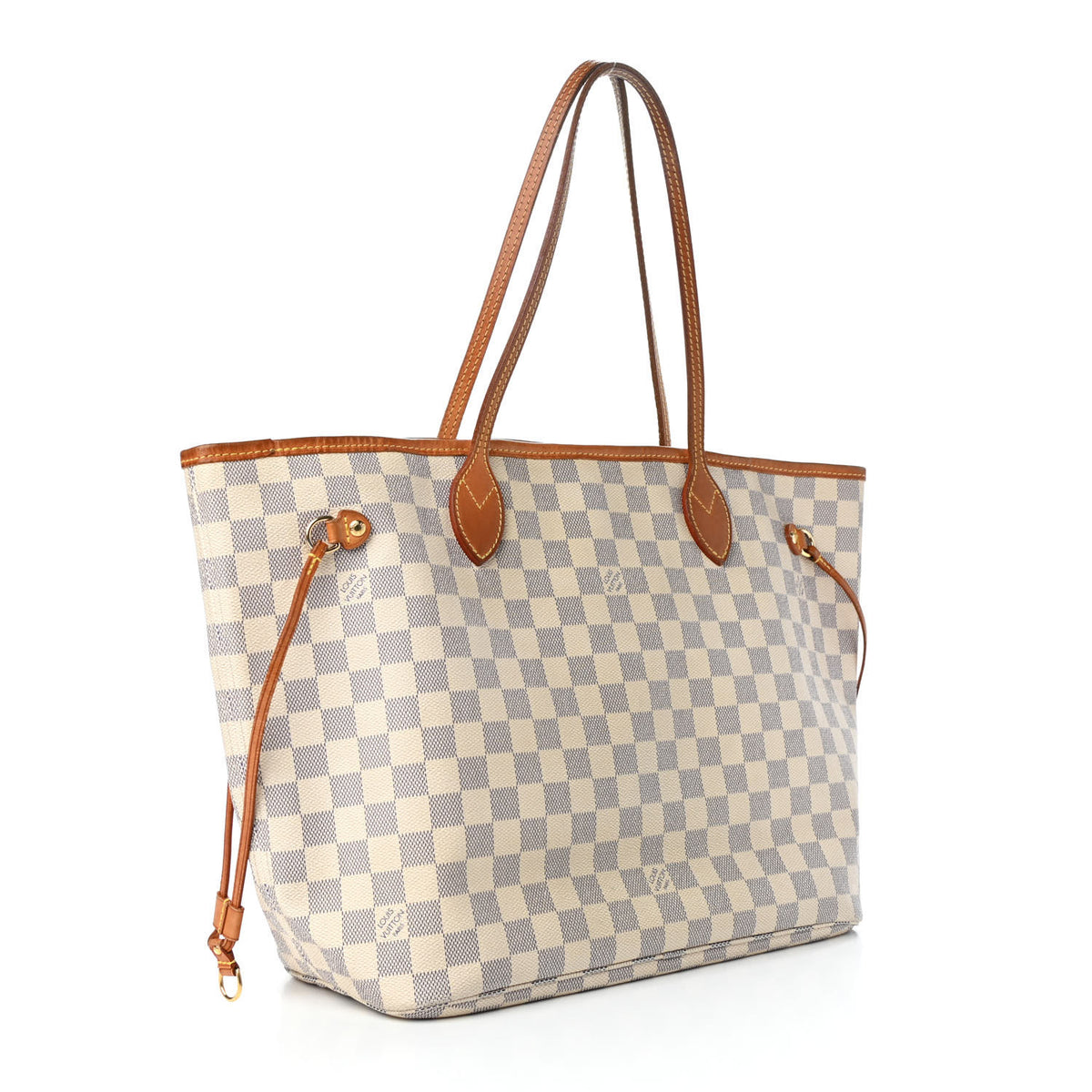 Louis Vuitton Damier Azur Neverfull MM 3 of 10