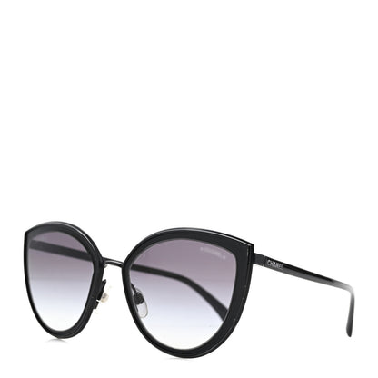 Chanel Cat Eye Sunglasses 4222 Black 1 of 8