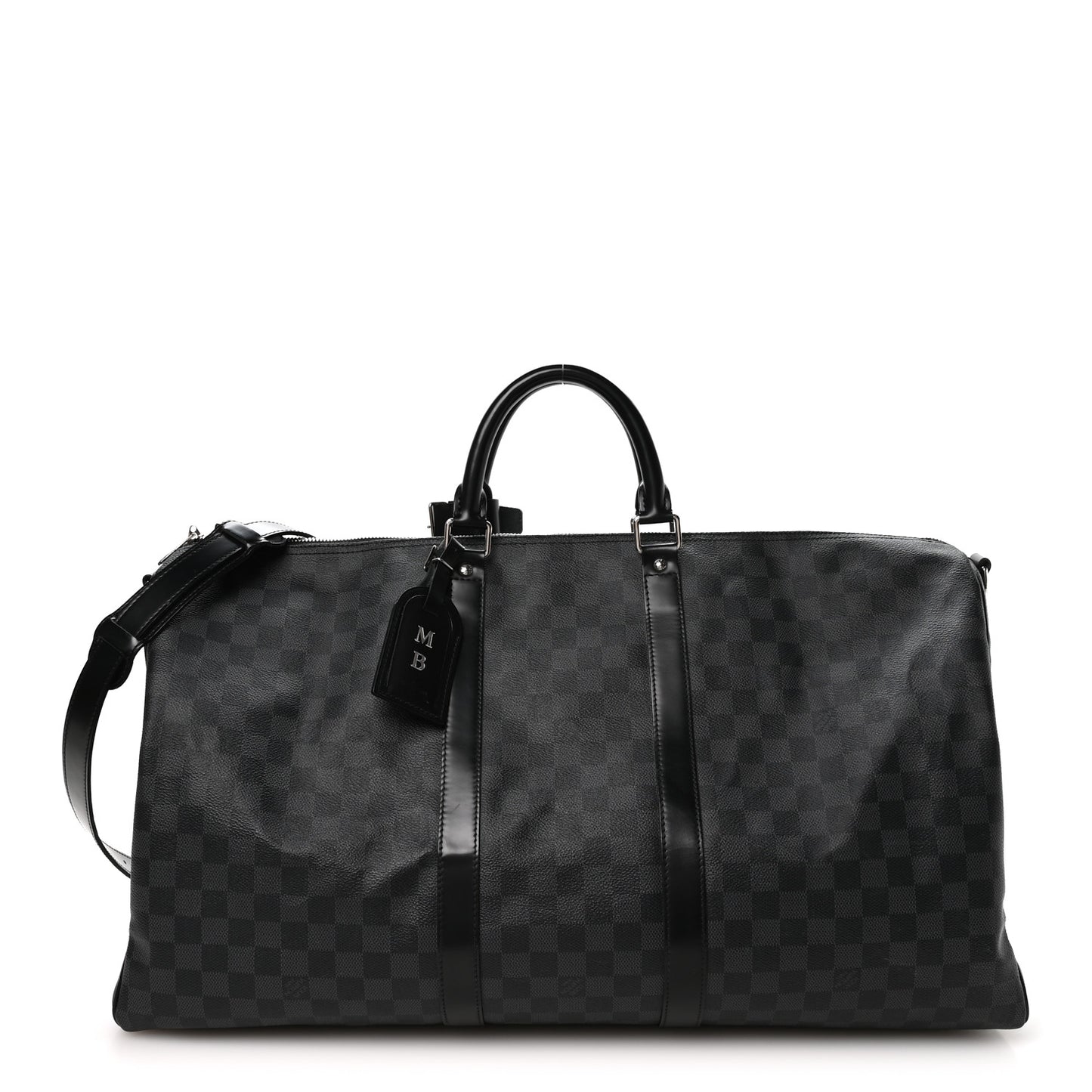 Damier Graphite Keepall Bandouliere 55