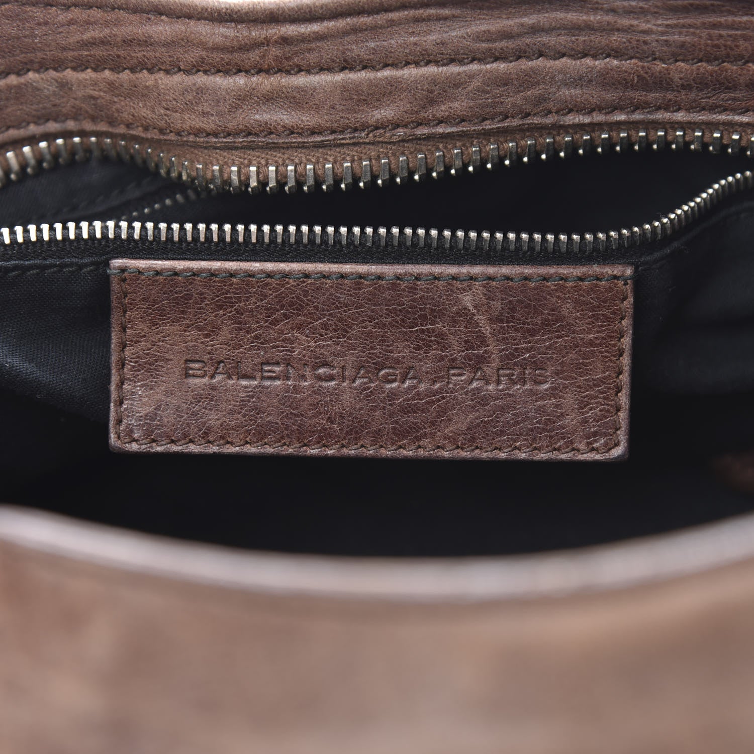 Balenciaga Agneau Giant 21 Silver Hardware City Chataigne 6 of 19