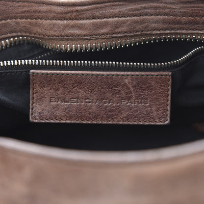 Balenciaga Agneau Giant 21 Silver Hardware City Chataigne 6 of 19