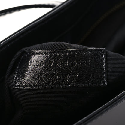 Saint Laurent Patent Le 5 A 7 Hobo Black 7 of 9