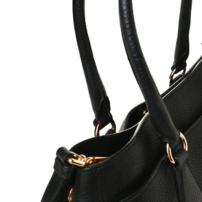 Prada Vitello Daino Shopping Tote Black 15 of 24