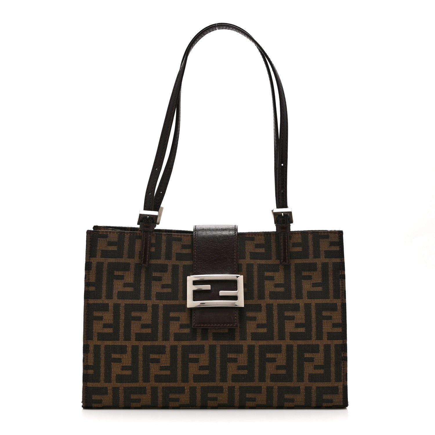 Fendi Zucca Shopping Tote Tobacco 2 of 11