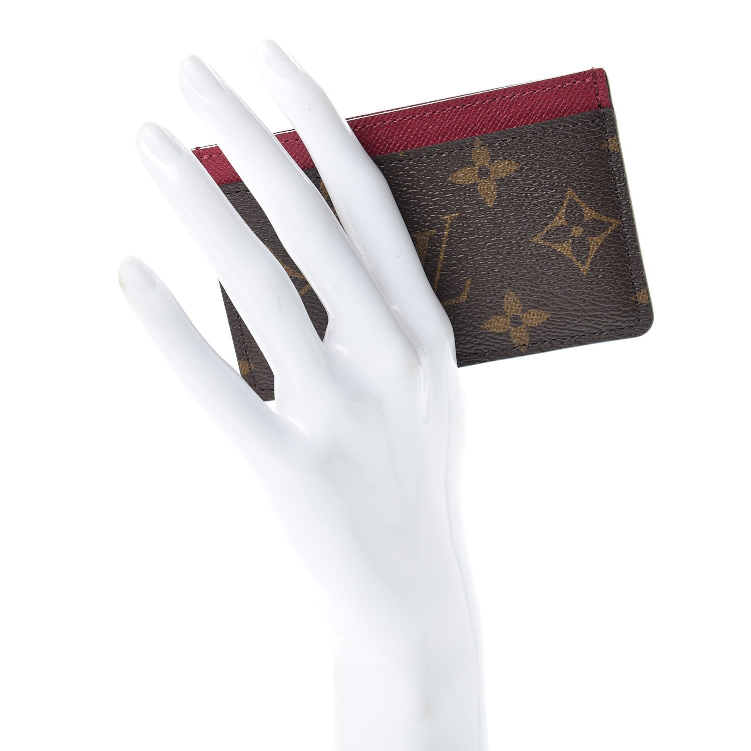 Louis Vuitton Monogram Card Holder Fuchsia 2 of 8